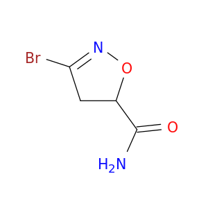3-溴-4,5-二氢异恶唑-5-羧酸酰胺