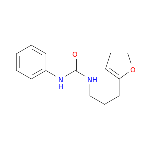 Urea, N-[3-(2-furanyl)propyl]-N'-phenyl-