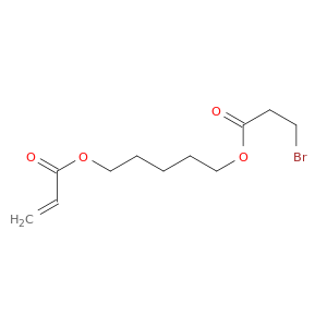 5-(3-溴-1-氧代丙氧基)戊基2-丙酸盐