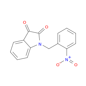 1H-Indole-2,3-dione, 1-[(2-nitrophenyl)methyl]-