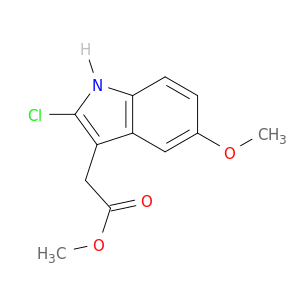 2-(2-氯-5-甲氧基-1H-吲哚-3-基)乙酸甲酯