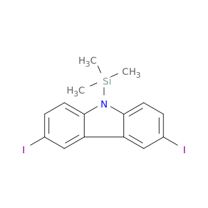 9H-Carbazole, 3,6-diiodo-9-(trimethylsilyl)-
