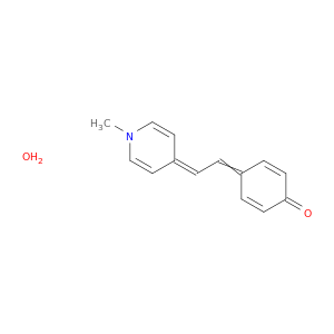 4-[(1-甲基-4(1H)-吡啶亚基)亚乙基]-2,5-环己二烯-1-酮水合物
