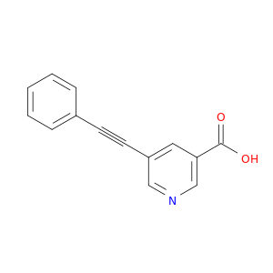 5-(2-苯基乙炔基)-3-吡啶羧酸