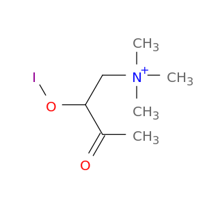 Ethanaminium,2-(acetyloxy)-N-(iodomethyl)-N,N-dimethyl-, iodide (1:1)