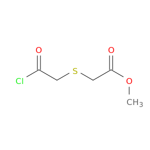 Acetic acid, [(2-chloro-2-oxoethyl)thio]-, methyl ester