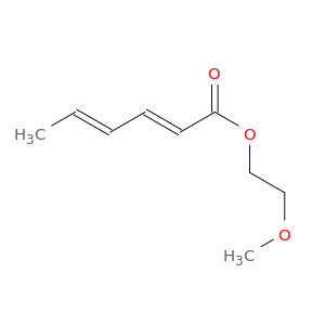 2,4-Hexadienoic acid, 2-methoxyethyl ester, (E,E)-