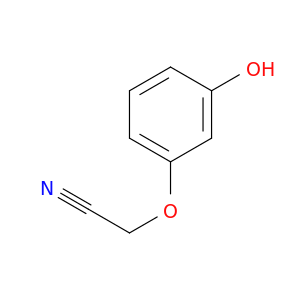 Acetonitrile, (3-hydroxyphenoxy)-