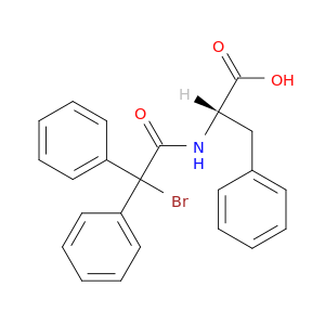 L-Phenylalanine, N-(bromodiphenylacetyl)-