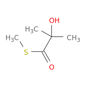 Propanethioic acid, 2-hydroxy-2-methyl-, S-methyl ester