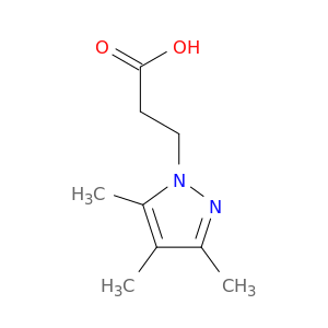 3-(3,4,5-trimethyl-1H-pyrazol-1-yl)propanoic acid