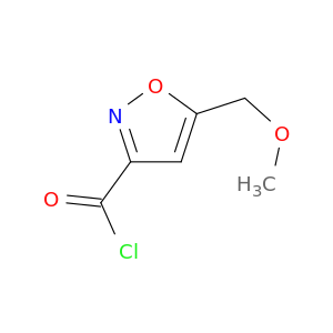 3-Isoxazolecarbonyl chloride, 5-(methoxymethyl)-