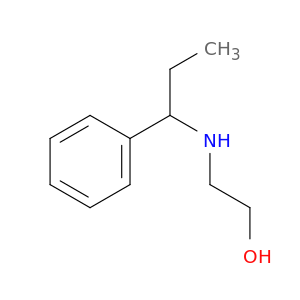 2-((1-Phenylpropyl)amino)ethanol