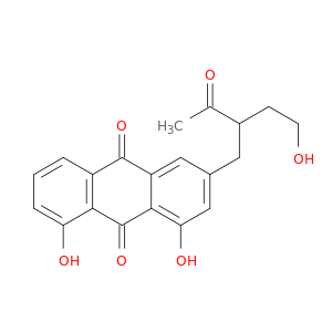 9,10-Anthracenedione, 1,8-dihydroxy-3-[2-(2-hydroxyethyl)-3-oxobutyl]-