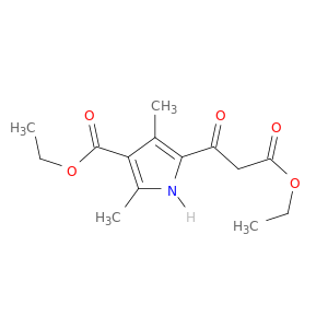 ethyl 5-(3-ethoxy-3-oxopropanoyl)-2,4-dimethyl-1h-pyrrole-3-carboxylate