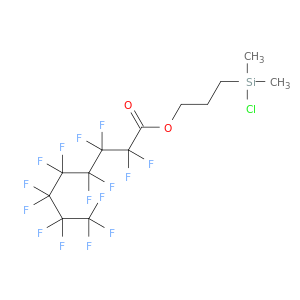Octanoic acid, pentadecafluoro-, 3-(chlorodimethylsilyl)propyl ester
