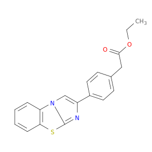ETHYL (4-IMIDAZO[2,1-B][1,3]BENZOTHIAZOL-2-YLPHENYL)ACETATE