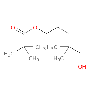 Propanoic acid, 2,2-dimethyl-, 5-hydroxy-4,4-dimethylpentyl ester