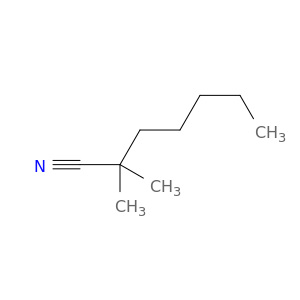 Heptanenitrile, 2,2-dimethyl-