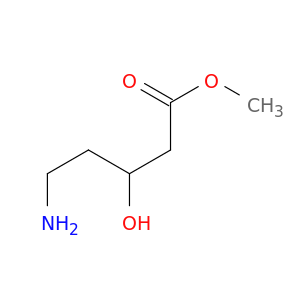 Pentanoic acid, 5-amino-3-hydroxy-, methyl ester