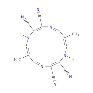 1,4,8,11-Tetraazacyclotetradeca-2,4,6,9,11,13-hexaene-2,3,9,10-tetracarbonitrile,6,13-dimethyl-