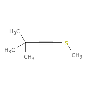 1-Butyne, 3,3-dimethyl-1-(methylthio)-