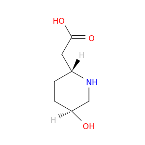 2-Piperidineaceticacid, 5-hydroxy-, (2R,5S)-