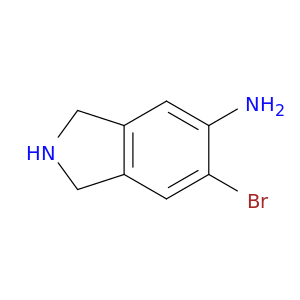 6-bromo-2,3-dihydro-1H-isoindol-5-amine