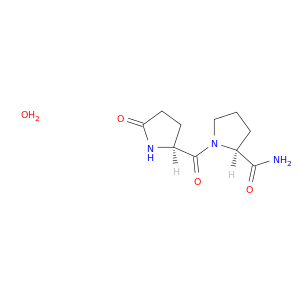 L-Prolinamide, 5-oxo-L-prolyl-, monohydrate