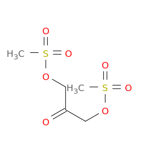 2-Propanone,1,3-bis[(methylsulfonyl)oxy]-