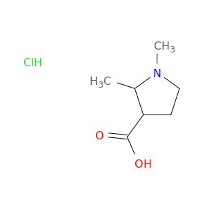 1,2-dimethylpyrrolidine-3-carboxylic acid hydrochloride