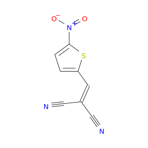 2-[(5-nitrothiophen-2-yl)methylidene]propanedinitrile