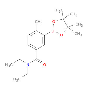 2-甲基-5-(二乙氨基甲酰基)苯硼酸频那醇酯