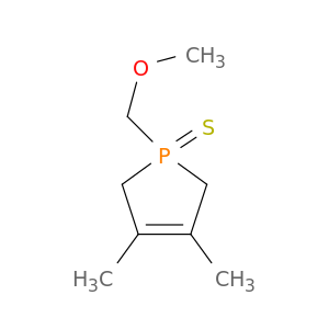 1H-Phosphole, 2,5-dihydro-1-(methoxymethyl)-3,4-dimethyl-, 1-sulfide