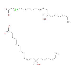 9-十八烷烯酸,12-羟基,锶盐(2：1),(9Z,12R)-
