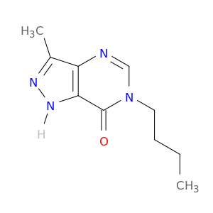 7H-Pyrazolo[4,3-d]pyrimidin-7-one, 6-butyl-1,6-dihydro-3-methyl-