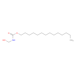 Carbamic acid, hydroxymethyl-, tetradecyl ester