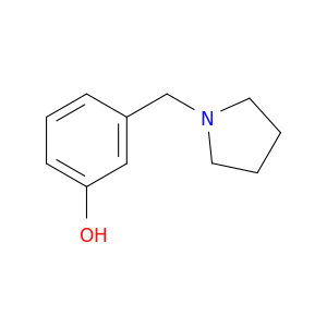 Phenol, 3-(1-pyrrolidinylmethyl)-
