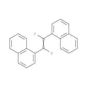 (E)-1,2-二氟-1,2-二-1-萘基乙烯