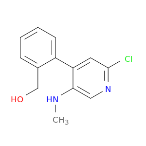 Benzenemethanol, 2-[2-chloro-5-(methylamino)-4-pyridinyl]-