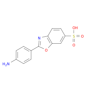 6-Benzoxazolesulfonic acid, 2-(4-aminophenyl)-