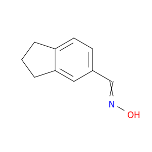 1H-Indene-5-carboxaldehyde, 2,3-dihydro-, oxime