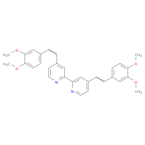 2,2'-Bipyridine, 4,4'-bis[2-(3,4-dimethoxyphenyl)ethenyl]-