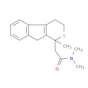 1,3,4,9-四羟基-N,N,1-三甲基茚基[2,1-C]硫嘧啶-1-乙酰胺