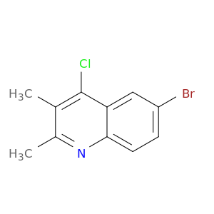 6-溴-4-氯-2,3-二甲基喹啉