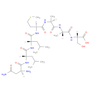 L-Serine, L-asparaginyl-L-leucyl-L-leucyl-L-methionyl-L-alanyl-L-alanyl-