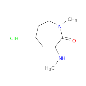 1-Methyl-3-(methylamino)-2-azepanone Hydrochloride
