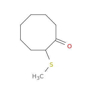 Cyclooctanone, 2-(methylthio)-