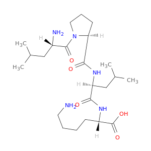 L-Lysine, L-leucyl-L-prolyl-L-leucyl-