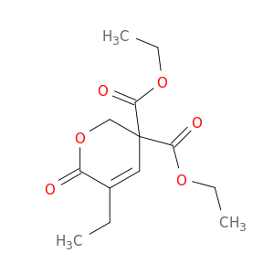 diethyl 5-ethyl-6-oxo-2h-pyran-3,3(6h)-dicarboxylate